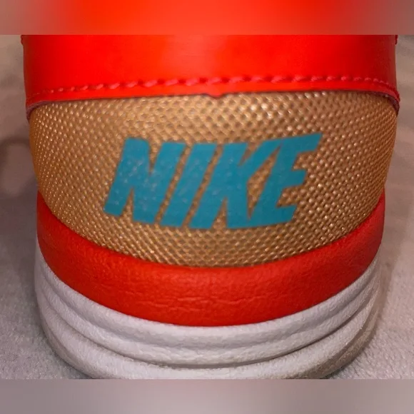 Nike Women's Dual Fusion TR Running Shoe Orange/White Size 8 - Picture 9 of 11